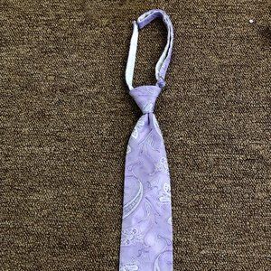 Men's Lilac Paisley Tie